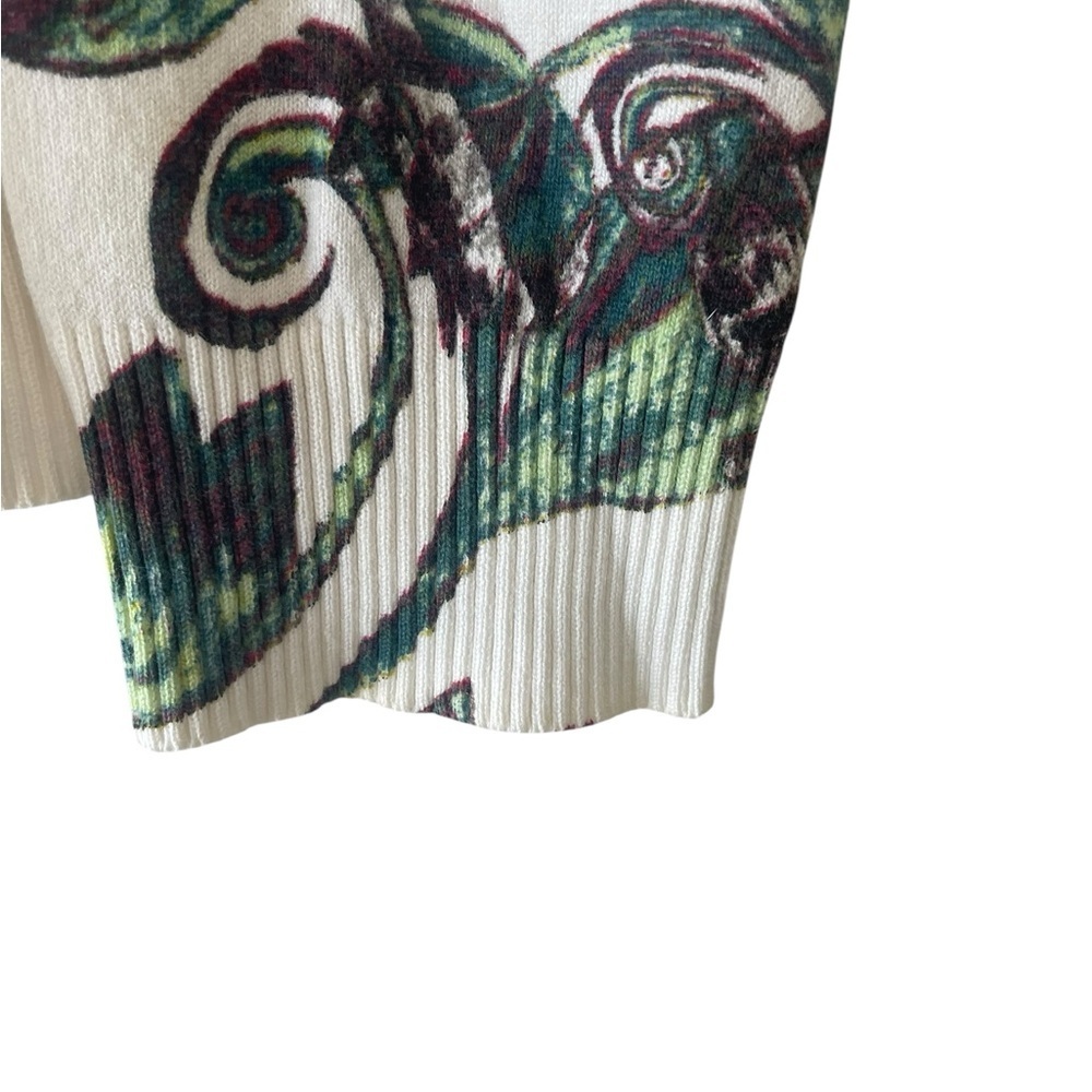 Soma Multicolor Floral Zip-Up Hoodie Jacket - Picture 4 of 7